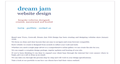 Desktop Screenshot of dreamjam.co.uk